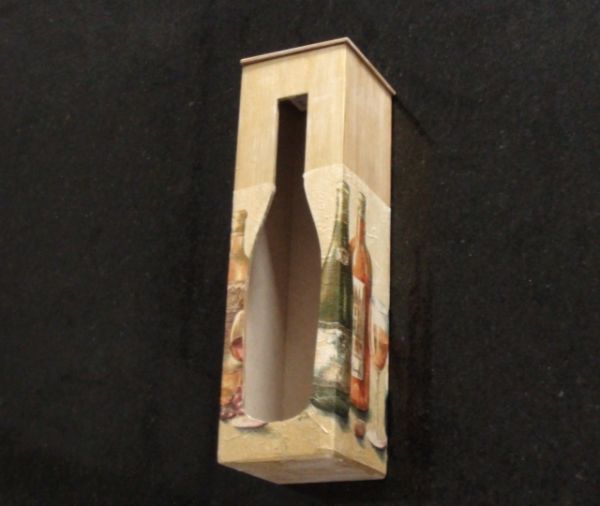 Box para garrafa de vinho