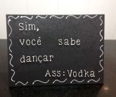 placa divertida